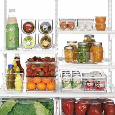 Сверхмощный сейф еды шкафа бутылки PMMA акриловый для холодильников кухни
