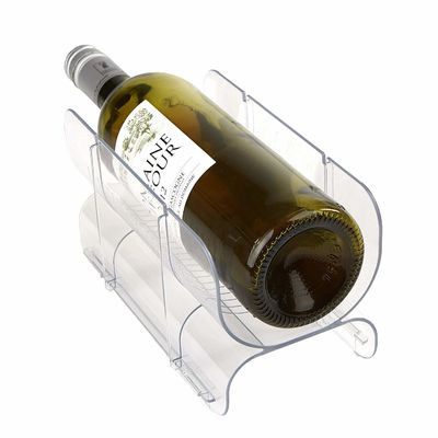 Модульная система хранения холодильника держателя бутылки вина пластической массы на основе акриловых смол