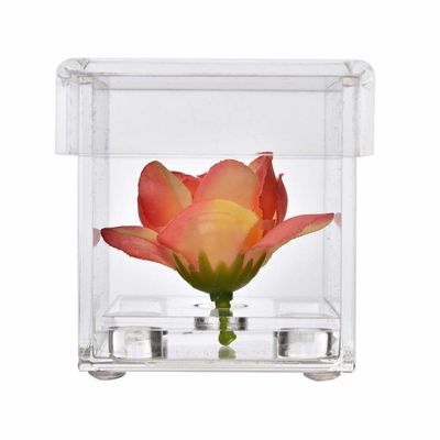 Ящик для хранения PMMA акриловый, универсальные акриловые коробки для цветков