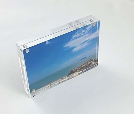 Рамка дисплея фото толщины 10MM акриловая, акриловые рамки держателя стены 5x7