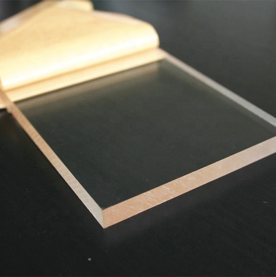Панель знака прозрачная квадратная бросила акриловый лист с защитной бумагой