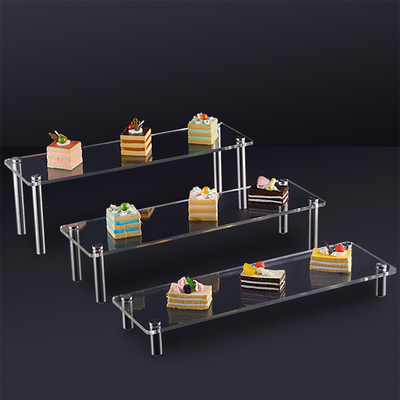 Акриловая выставочная витрина десерта именниного пирога свадьбы партии с 8 ярусами
